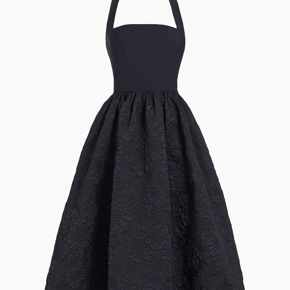 Elegant Strapless Black Dress